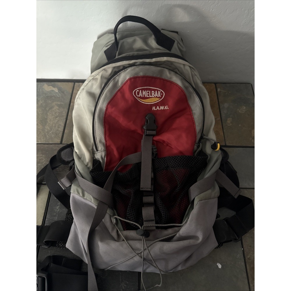 Camelbak H.A.W.G Hawg Backpack Red/Gray No Bladder